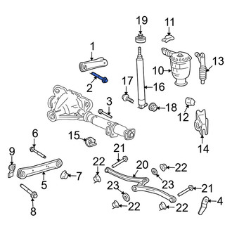 Mercury OE - Rear Upper Suspension Control Arm Bolt