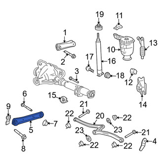 Mercury OE - Rear Lower Suspension Control Arm