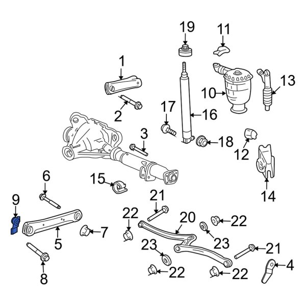 Suspension Control Arm Nut