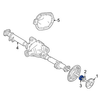 Mercury OE - Rear Drive Axle Shaft Bearing
