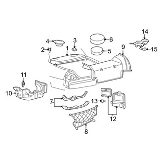 Mercury OE - Rear Body & Floor - Interior Trim