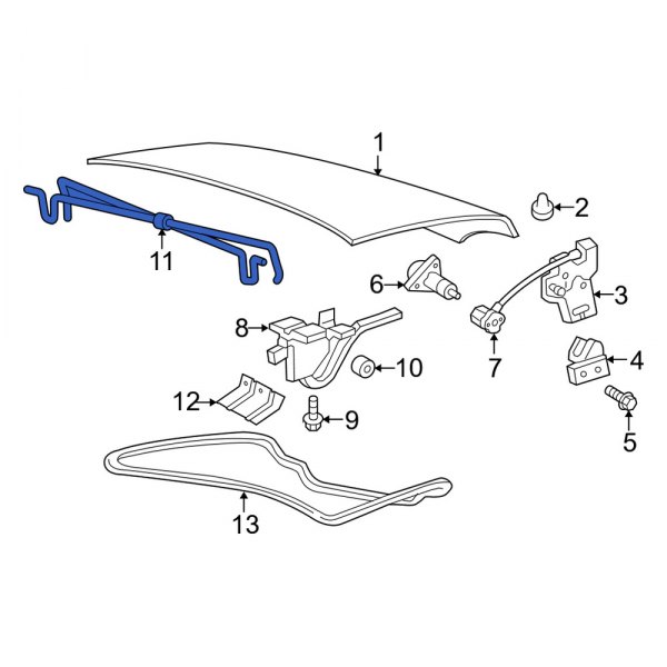 Trunk Torque Rod