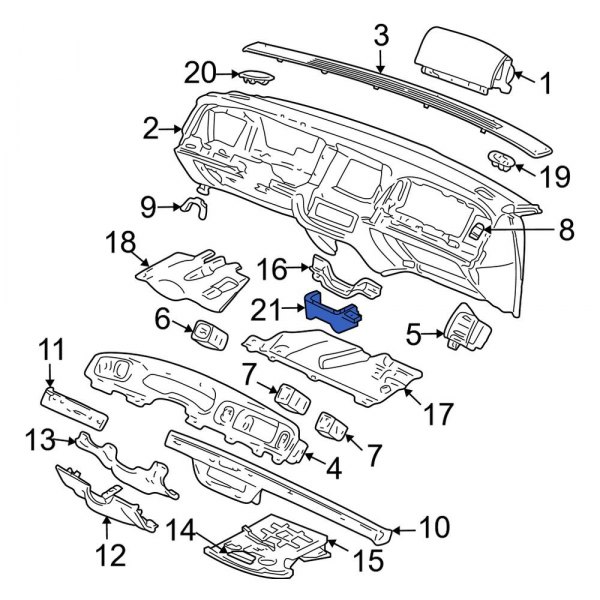 Instrument Panel Cover