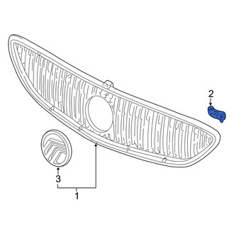 Mercury OE - Grille Retainer