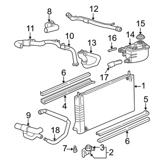 Mercury OE - Cooling - Radiator & Components