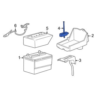 Mercury OE - Battery Hold Down