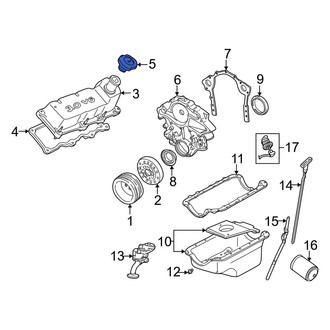 Mercury OE - Engine Oil Filler Cap