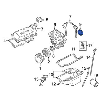 Mercury OE - Rear Engine Crankshaft Seal