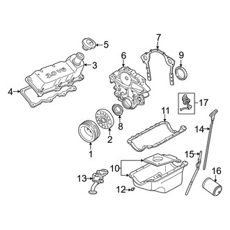 Mercury OE - Engine / Transaxle - Engine Parts (GS)