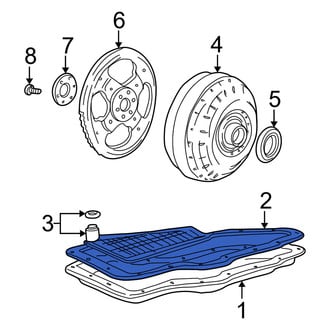 Mercury OE - Transmission Oil Pan Gasket