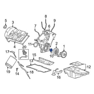 Mercury OE - Front Engine Crankshaft Seal
