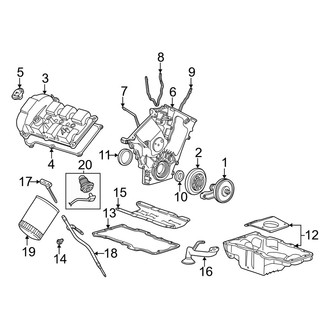 Mercury OE - Engine / Transaxle - Engine Parts (LS / Platinum Edition)