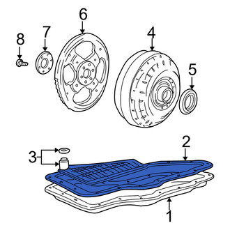 Mercury OE - Transmission Oil Pan Gasket