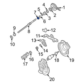 Mercury OE - Steering Column Bearing