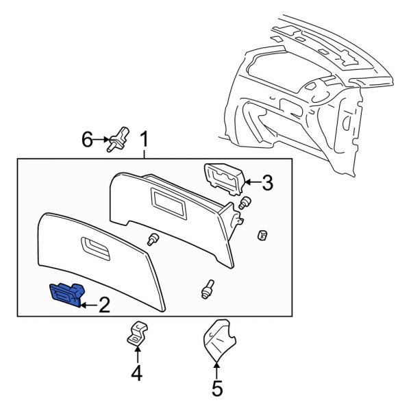 Glove Box Latch