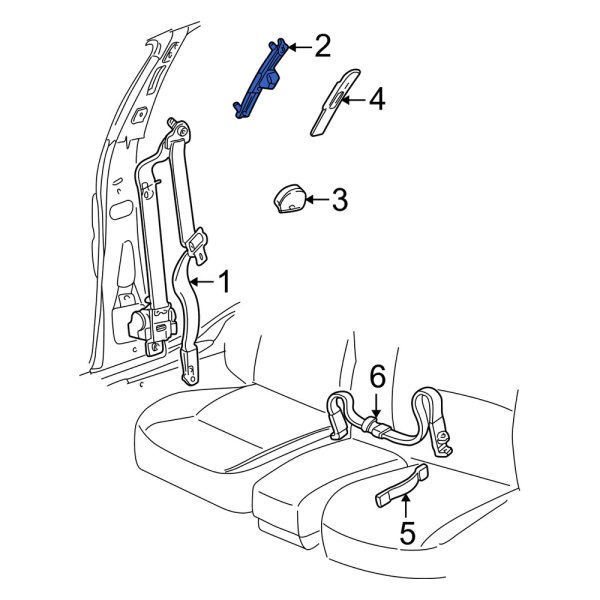 Seat Belt Height Adjuster