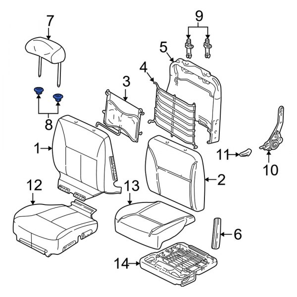 Headrest Clip