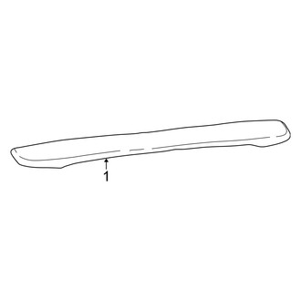 Mercury OE - Trunk Lid - Spoiler (Sedan)