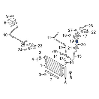 Mercury OE - Engine Coolant Thermostat