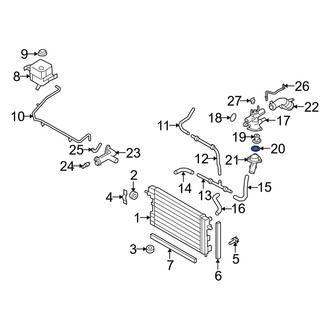 Mercury OE - Engine Coolant Thermostat Gasket