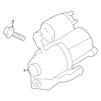 Mercury OE - Electrical - Starter (AWD)