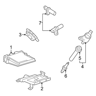Mercury OE - Electrical - Ignition System (Luxury / Premier)