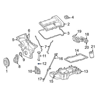 Mercury OE - Engine Oil Strainer Gasket