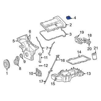 Mercury OE - Engine Oil Filler Cap