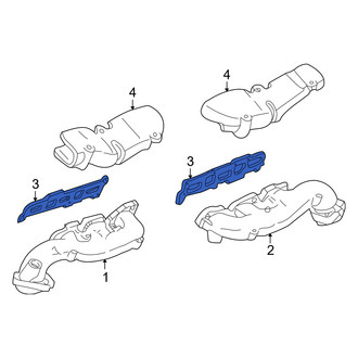 Mercury OE - Exhaust Manifold Gasket
