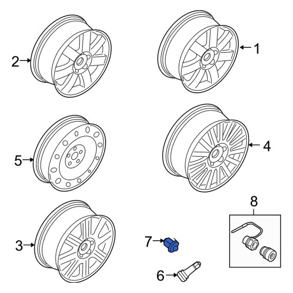 Wheel Lug Nut