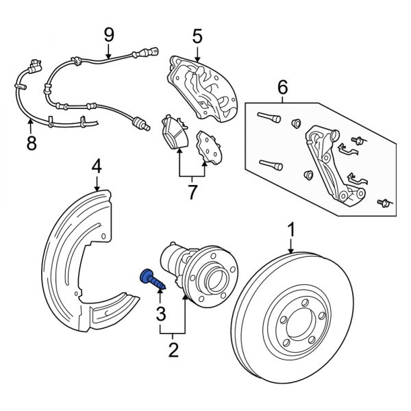 Wheel Lug Stud