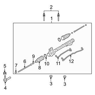 Mercury OE - Steering Gear & Linkage