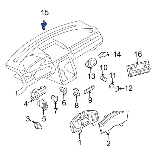 Sun Load Temperature Sensor