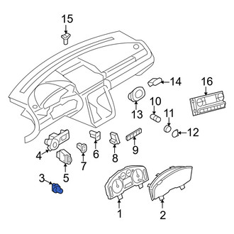 Mercury OE - Instrument Panel Light Bulb