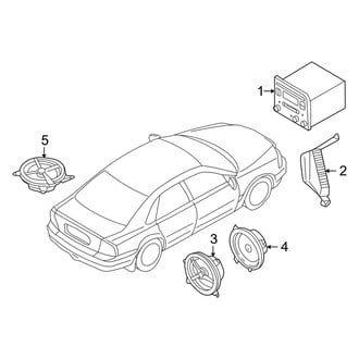 Mercury OE - Instrument Panel - Sound System