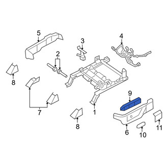 Mercury OE - Front Left Power Seat Switch