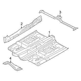 Mercury OE - Pillars, Rocker & Floor - Floor