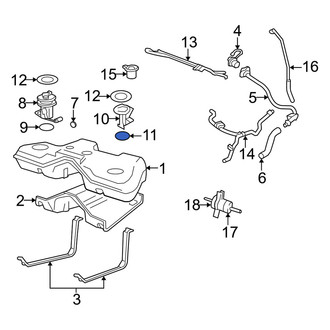 Mercury OE - Fuel Tank Sending Unit Gasket