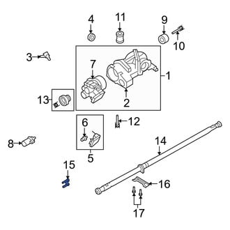 Mercury OE - Drive Shaft Bolt