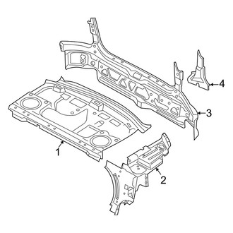 Mercury OE - Rear Body & Floor - Rear Body