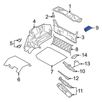 Mercury OE - Rear Cargo Area Light