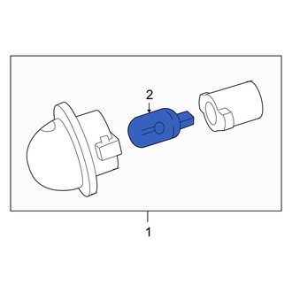 Mercury OE - Rear License Plate Light Bulb
