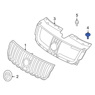 Mercury OE - Grille Molding Clip