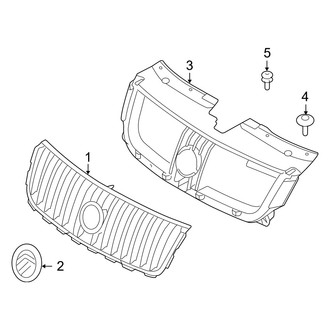 Mercury OE - Grille & Components