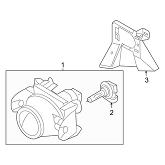 Mercury OE - Front Lamps - Fog Lamps
