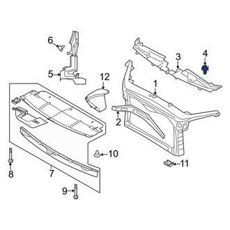 Mercury OE - Bumper Cover Retainer