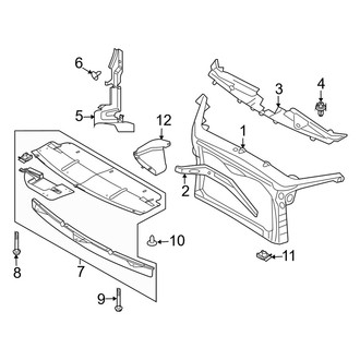Mercury OE - Radiator Support