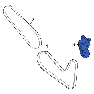 Mercury OE - Accessory Drive Belt Tensioner Assembly
