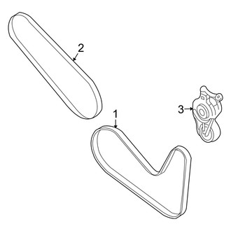 Mercury OE - Cooling - Belts & Pulleys