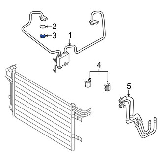 Mercury OE - Automatic Transmission Oil Cooler Hose O-Ring